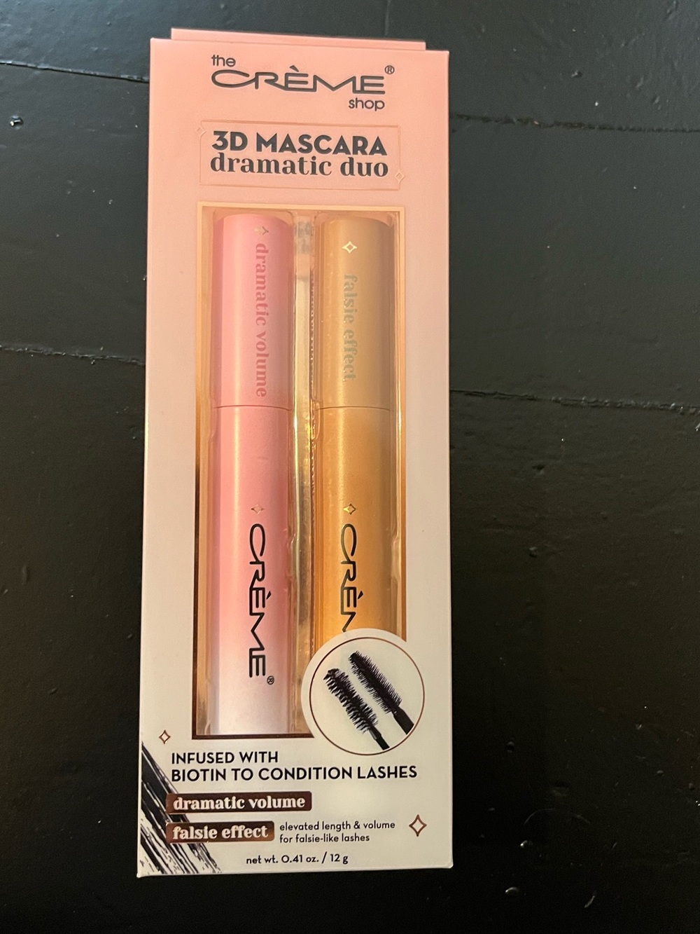 The Crème Shop 3D Mascara Dramatic Duo - 2 Mascaras